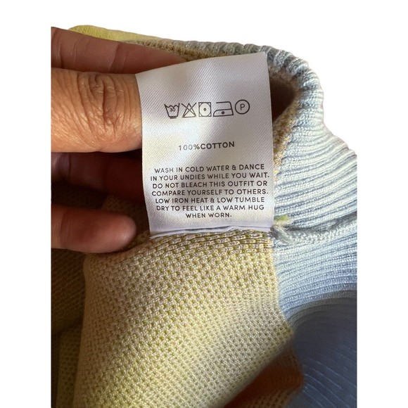 PAC SUN Peppermayo My Paradise Knit Sweater NWT Women’s Size Small Oversized - Picture 11 of 11